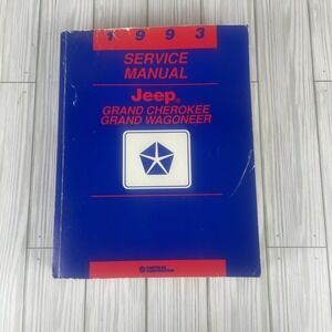 1993 Jeep Grand Cherokee/Wagoneer Service Manual Original Repair Service BookOEM